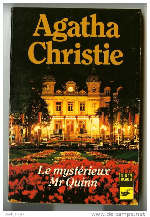 {63768} Agatha Christie " Le Mystéreux Mr Quinn ", Club Des Masques N° 138 , 02/1987  " En Baisse " - Agatha Christie