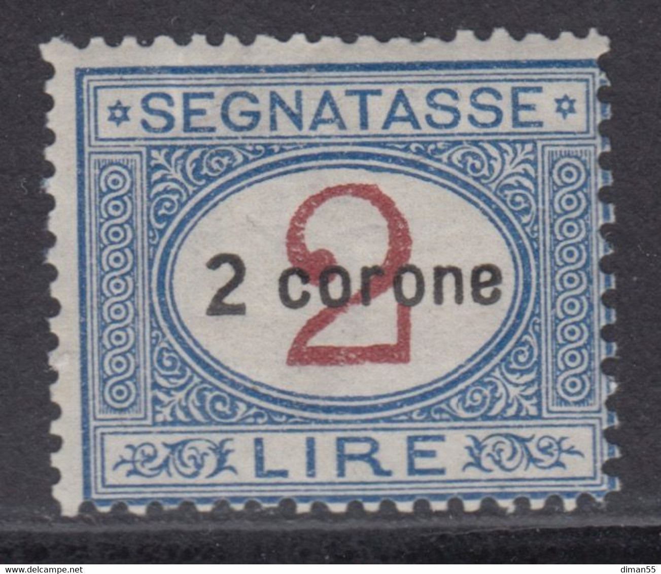 Italia - 1919 Dalmazia - Tax 3 - Cat. 275 Euro -  MNH** - Gomma Integra - Dalmatia