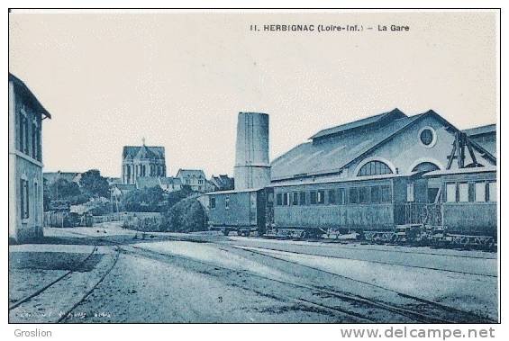 HERBIGNAC  (LOIRE INF) 11 LA GARE - Herbignac