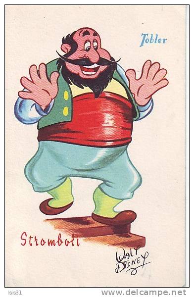 Disney - Publicité  - Chocolat Tobler - V723 - Stromboli - Bon état - Disneyworld