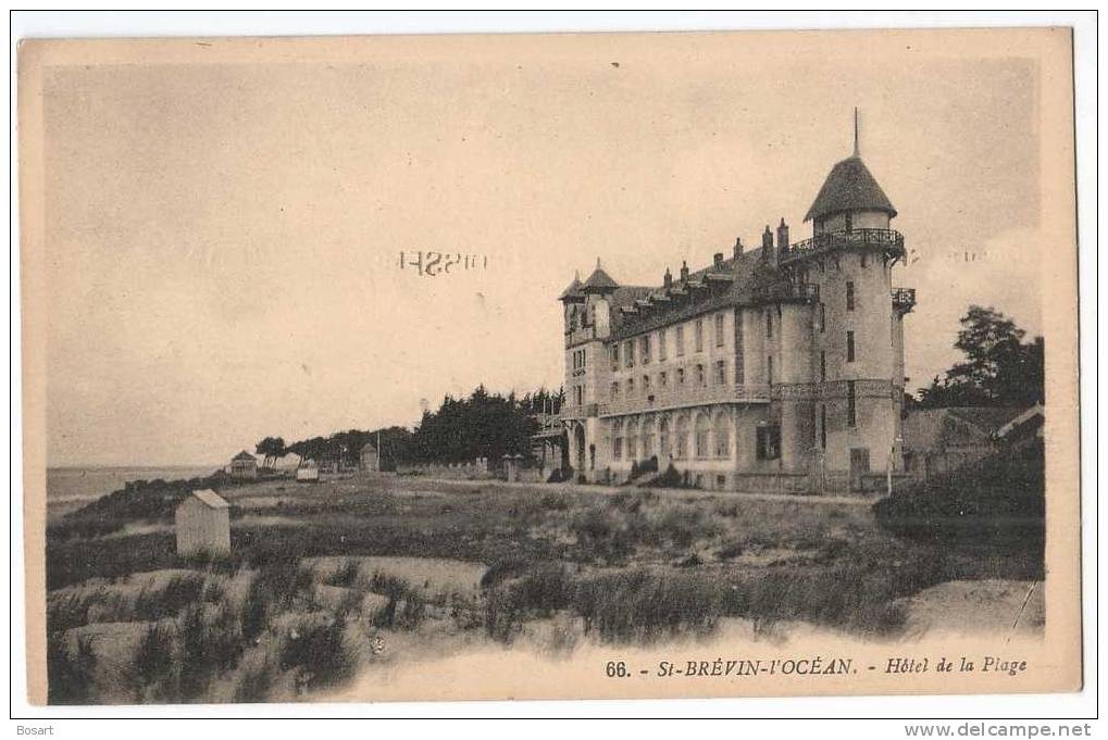 CPA France 44.St-Brévin-l´Océan.Hôtel De La Plage N°66.Ed.G.Artaud - Saint-Brevin-l'Océan