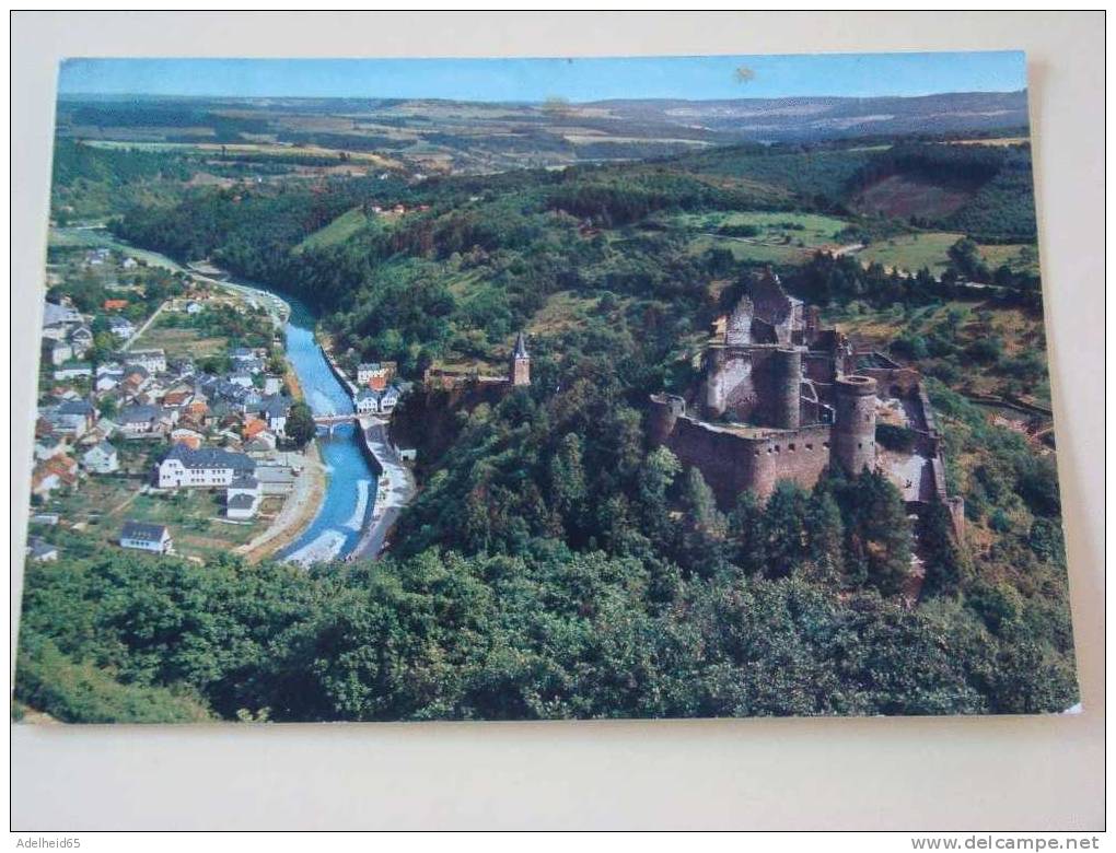 Vianden Château-fort Des Comtes De Vianden Et Ville Basse 1963 - Vianden