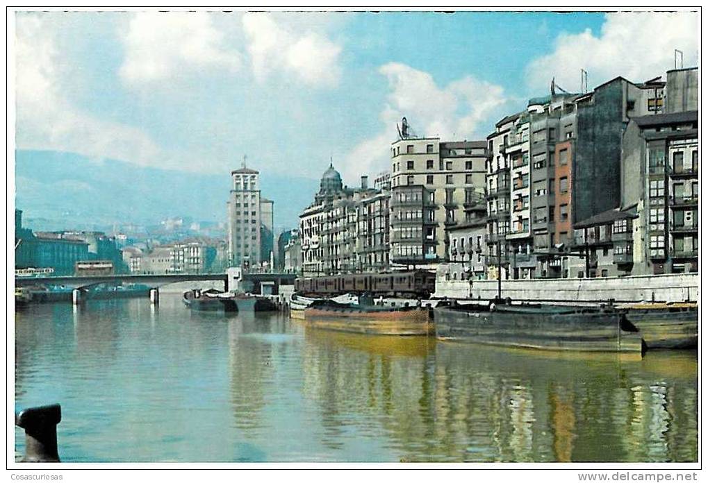 ESPAÑA SPAIN ESPAGNE BILBAO MUELLE DE RIPA AÑOS 60/70  MAS EN MI TIENDA. - Vizcaya (Bilbao)