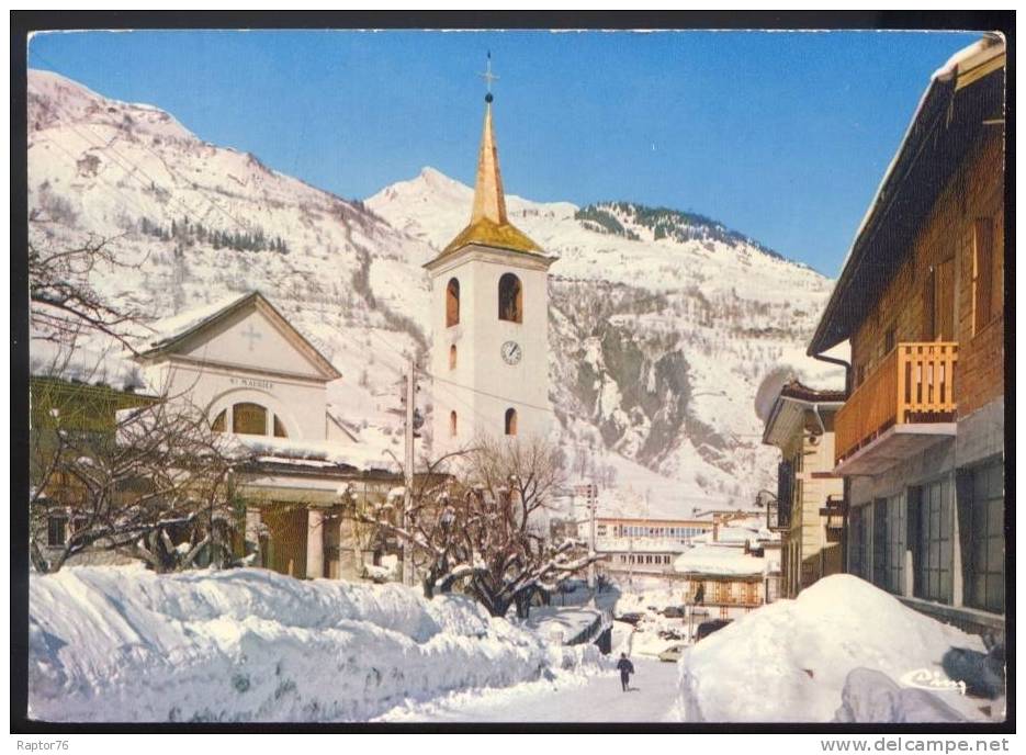 CPM  BOURG SAINT MAURICE  L'Eglise - Bourg Saint Maurice