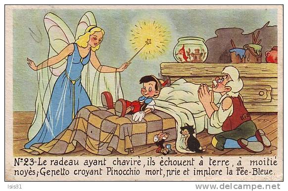 Walt Disney - V770 - Pinocchio - Fée - Editions E. Séphériadès - état - Disneyworld