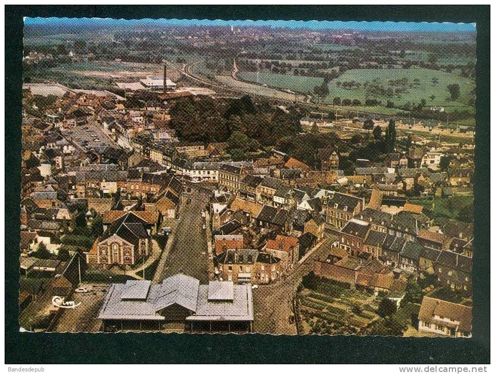 CPSM - Forges Les Eaux (76) - Vue Générale Aérienne ( Usine Au Fond COMBIER CIM 479 120 ) - Forges Les Eaux