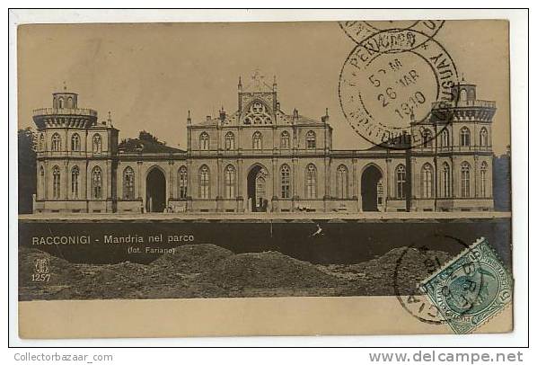 ITALY POSTCARD CARTOLINA POSTALE Ca1900 RACCONIGI MANDRIA NEL PARCO  CUNEO PIEMONTE - Cuneo