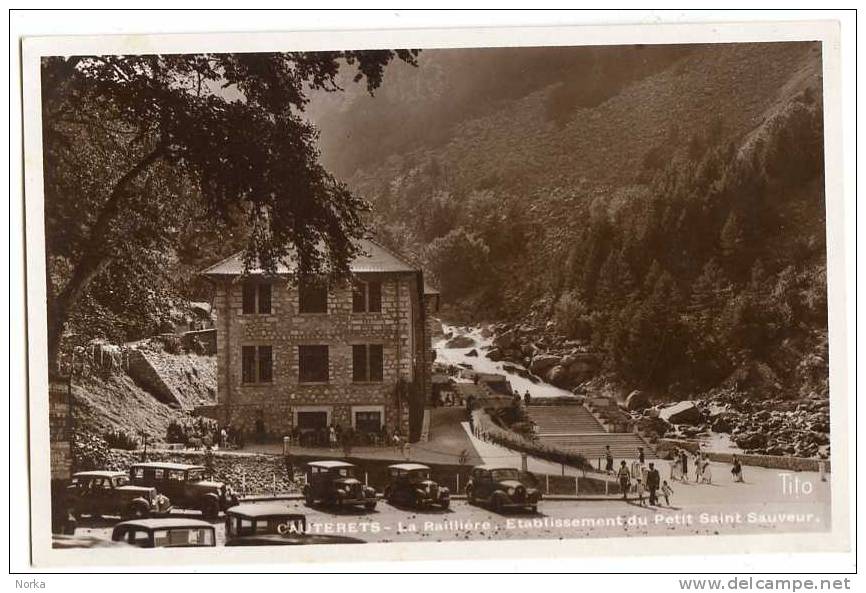 65 - CAUTERETS. La Raillère. Etablissement Du Petit Saint Sauveur. - Cauterets