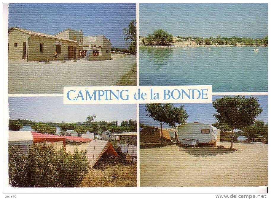 CABRIERES D´AIGUES - Camping De La BONDE - 4 Vues - N° 5877 - Cabrieres D'Aigues