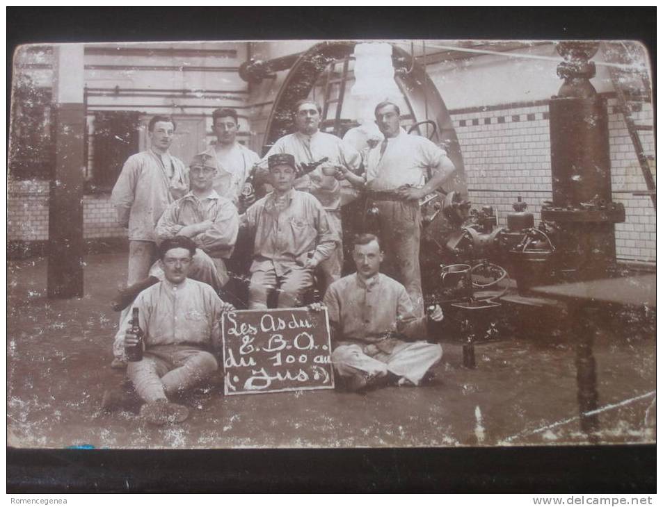 Les As Du ...du 100 Au JUS -  Militaires - Pliure En Bas à Droite -  A Identifier - Industry