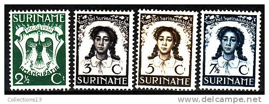 PAYS BAS - Surinam - 179/182* - Cote 75 Euros Depart à 10% - Surinam ... - 1975