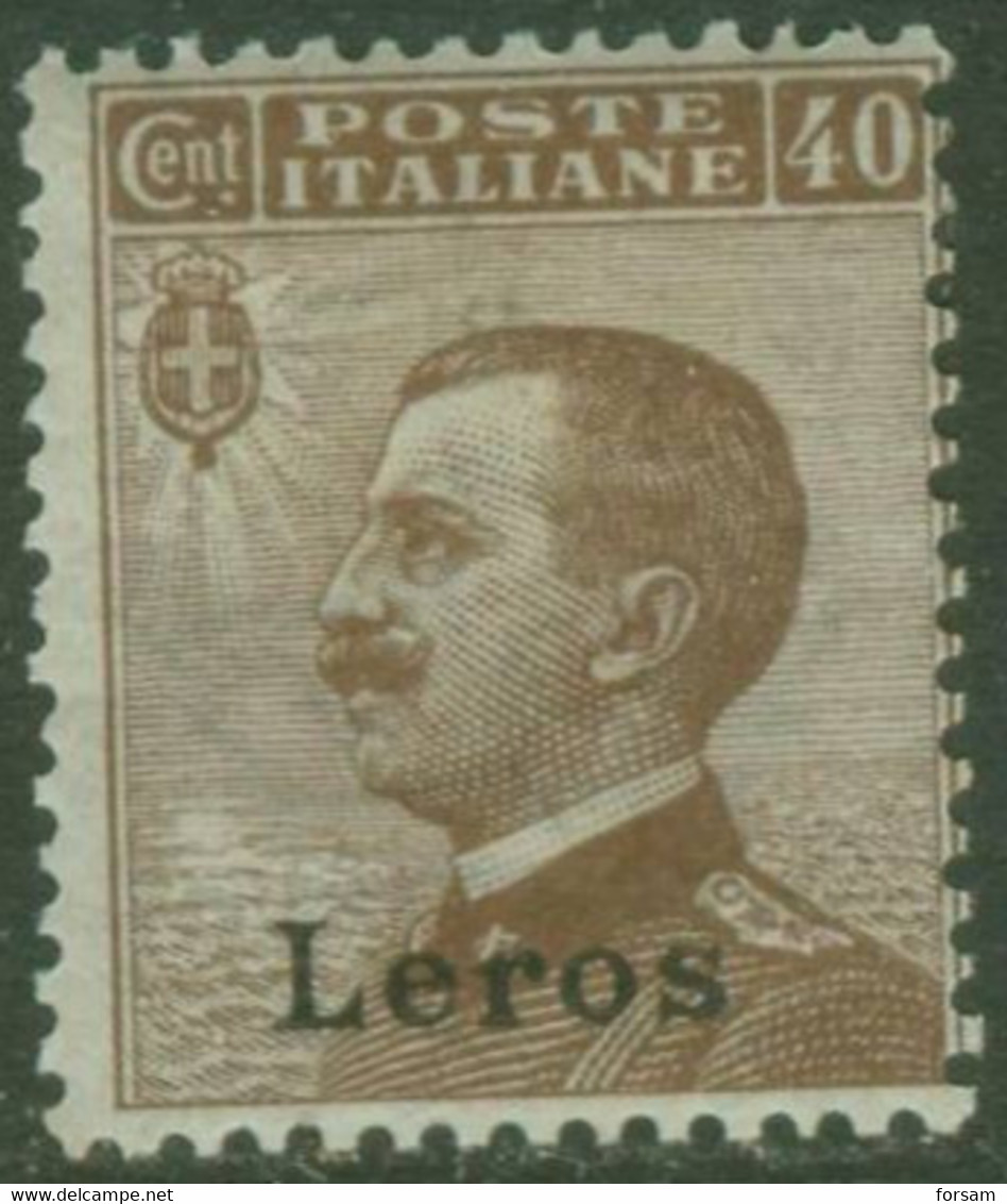 LERO..1912..Michel # 8 V...MLH. - Egeo (Lero)