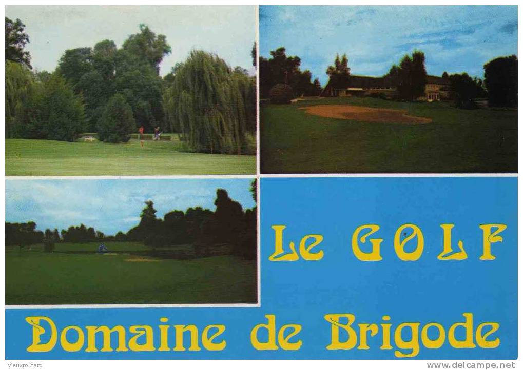 CPSM. VILLENEUVE D'ASCQ. LE GOLF DE BRIGODE. - Villeneuve D'Ascq