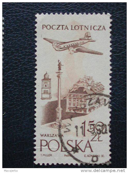 Pologne, 1957, Michel 1036 Obl. - Gebraucht
