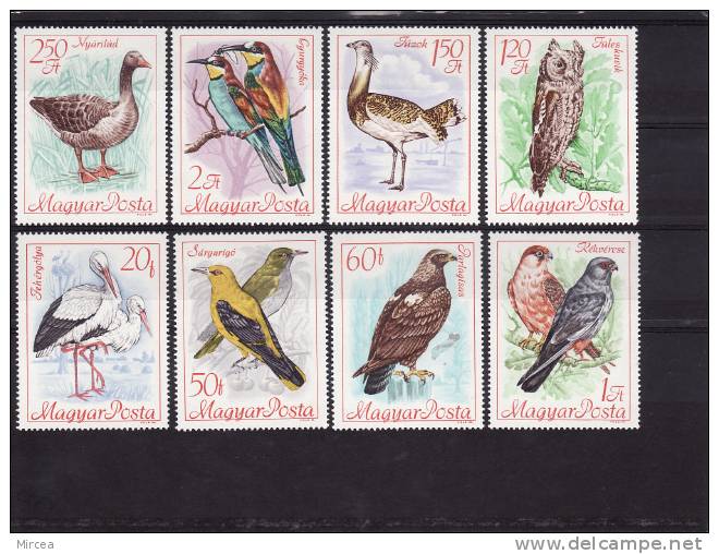 C915 - Hongrie 1968 - Yv.no.1956/63 Neufs** - Unused Stamps