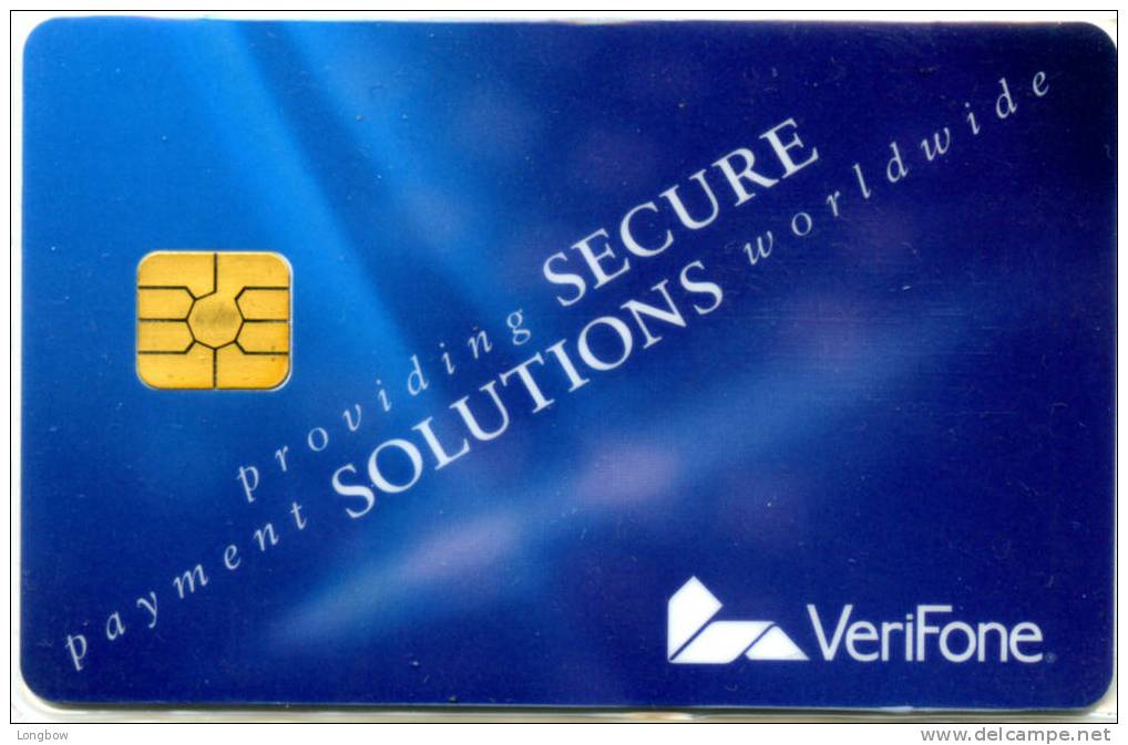 TEST TRIAL CARD GEMPLUS VERIFONE USA - [2] Chip Cards