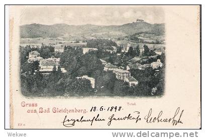 Ö006/Bad Gleichenberg, Totalansicht 1898 Nach Iglau - Bad Gleichenberg