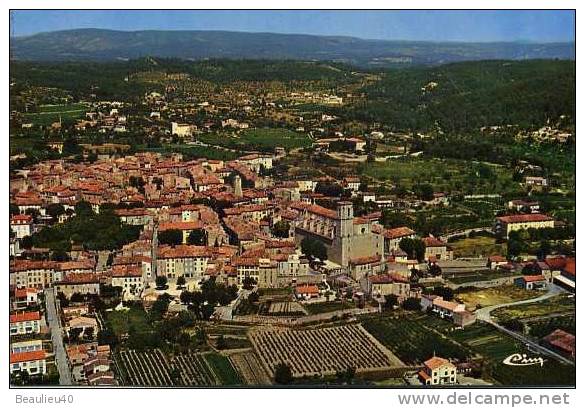 83  LORGUES   VUE PANORAMIQUE AÉRIENNE - Lorgues