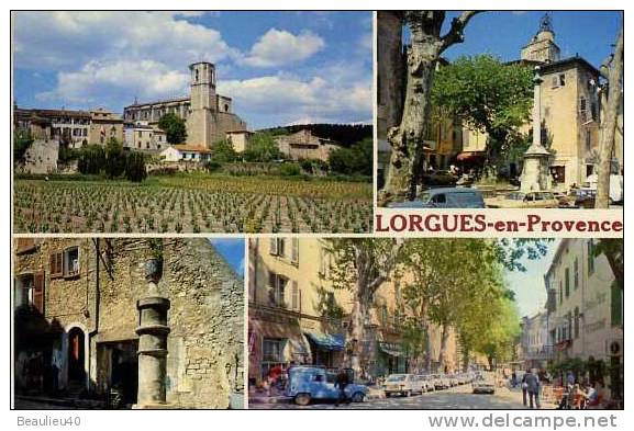 83   LORGUES EN PROVENCE   VUES SUR LE VILLAGE - Lorgues