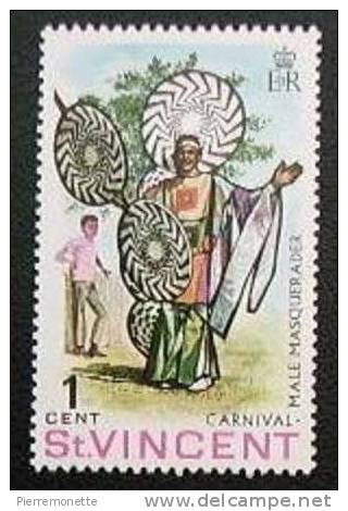 St-Vinvent 1969, 264, Costume-Carnaval, N** - St.Vincent (1979-...)