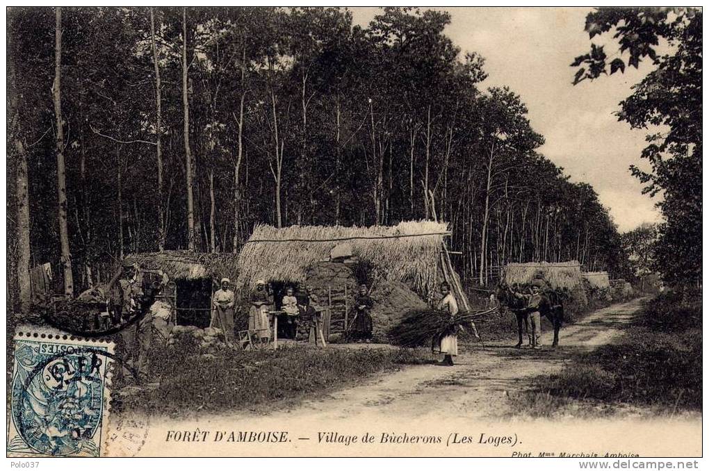 37 004 AMBOISE Village De Bucherons ( Les Loges ) - Amboise