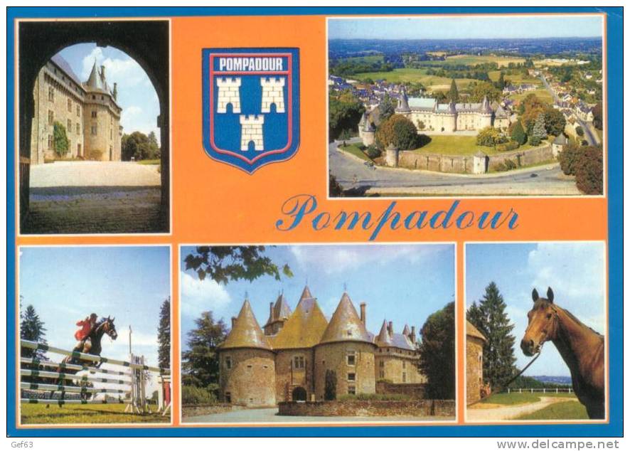 La Corrèze Touristique - Pompadour (1989) - Arnac Pompadour