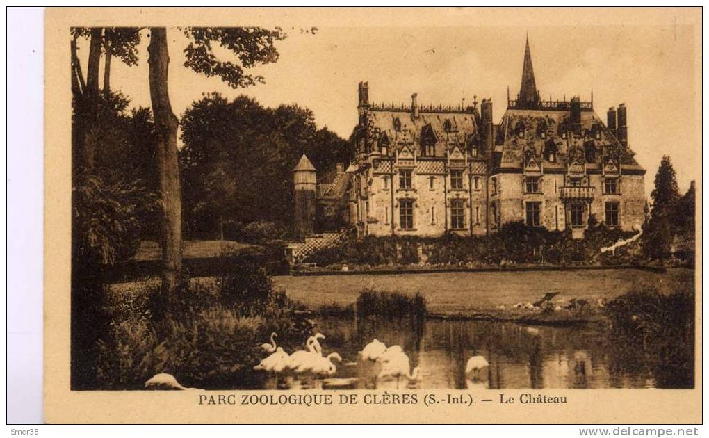 Parc Zoologique De Cleres - Le Chateau - Clères