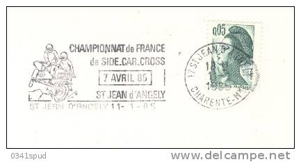 1985 France  17 St Jean D'Angely   Motociclismo Motocyclisme Motorcycling  Motocross - Moto