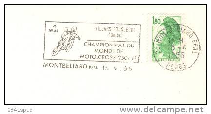 1986 France  25 Montbeliard  Motociclismo Motocyclisme Motorcycling  Motocross - Motorbikes