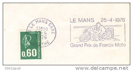 1976 France  72 Le Mans Motociclismo Motocyclisme Motorcycling - Moto