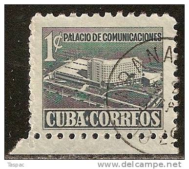 1952 Postal Tax Mi# 16 Used - Communications Building - Beneficenza