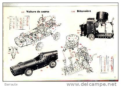 MANUEL D´INSTRUCTIONS  MECCANO  Boite 2 Et 3 . - Modellbau