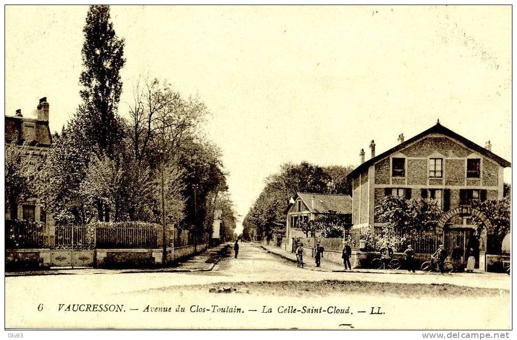 Lot 2 CPA - Vaucresson (92) - 1 - Avenue Du Clos-Toutain - La-Celle Saint-Cloud /  2 - Villa Thérèse - Vaucresson