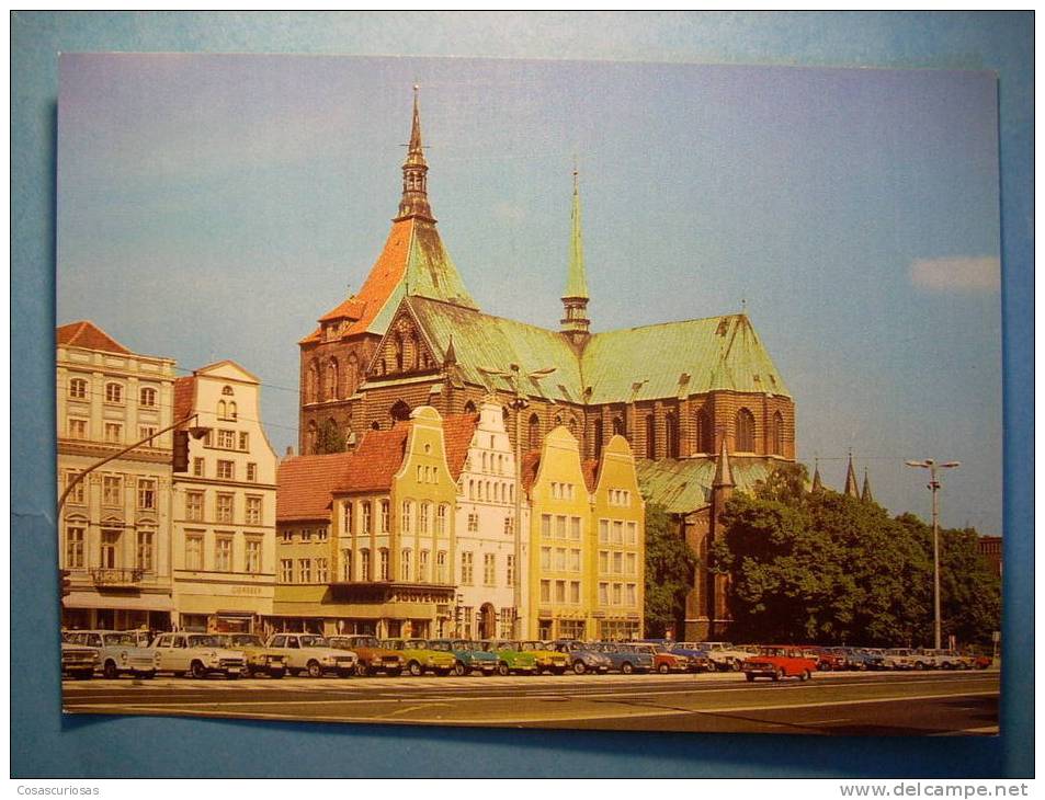 R.6088  MECKLEMBURGO-POMERANIA OCCIDENTAL  ALEMANIA GERMANY DEUTSCHLAND  ROSTOCK  AÑOS 70  MAS EN MI TIENDA - Rostock