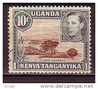 P3484 - BRITISH COLONIES KENYA UGANDA TANGANYKA Yv N°83 - Kenya, Oeganda & Tanganyika