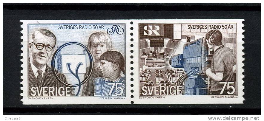 Suède ** N° 865a - Centenaire De L´U.P.U. - Unused Stamps
