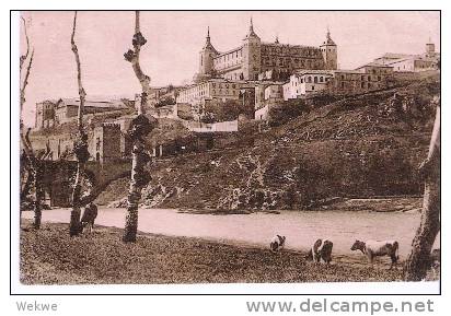 Ep220a/  Spanien, (Brief/Karte)Felix De Vega Carpio. Dramatiker AK Toledo 1933 Nach Prag - Briefe U. Dokumente