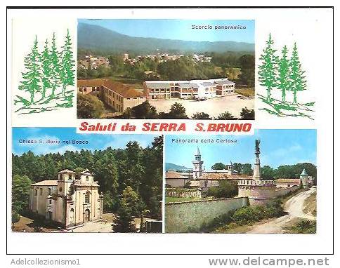 11457)cartolina Illustratoria  Località Di Serra S. Bruno ,  Nuova - Marcophilia