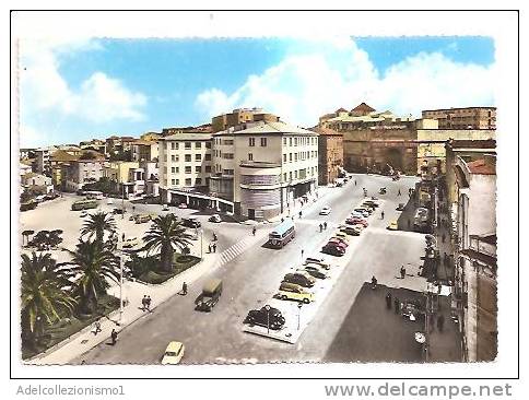 11467)cartolina Illustratoria  Catanzaro - Piazza Matteotti - Marcophilie