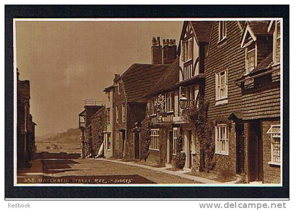 Judges Real Photo Postcard Watchbell Street Rye Sussex - Ref 213 - Rye