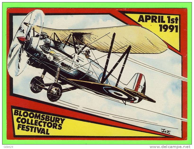 AIRPLANES - BLOOMSBURY, LONDON - COLLECTORS FESTIVAL,1991 -  JOZ - LIMITED EDITION. 1250 Ex - - 1939-1945: 2nd War