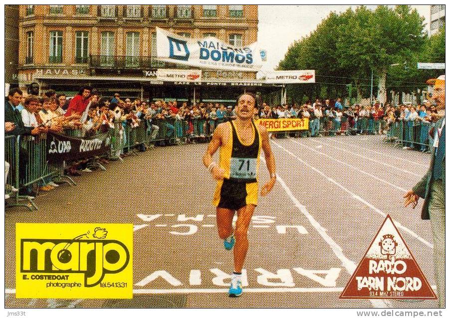 CPM - Marathon à ALBI (16 Septembre 1984) - Athletics