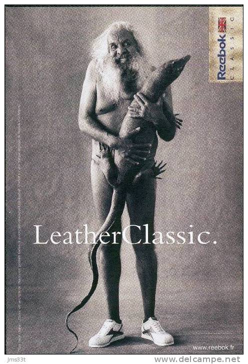 CPM - Leather Classic (publicitaire REEBOK) - Athlétisme