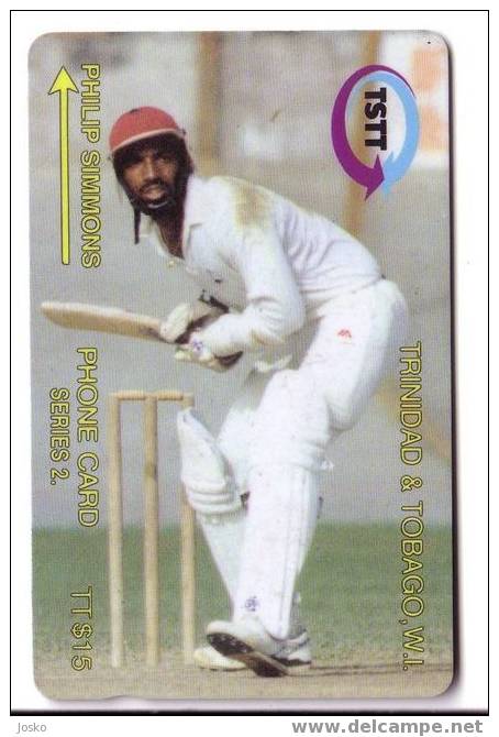 CRICKET - Philip Simmons  ( Trinidad & Tobago - Code 8CTTA.../B ) - Trinidad & Tobago