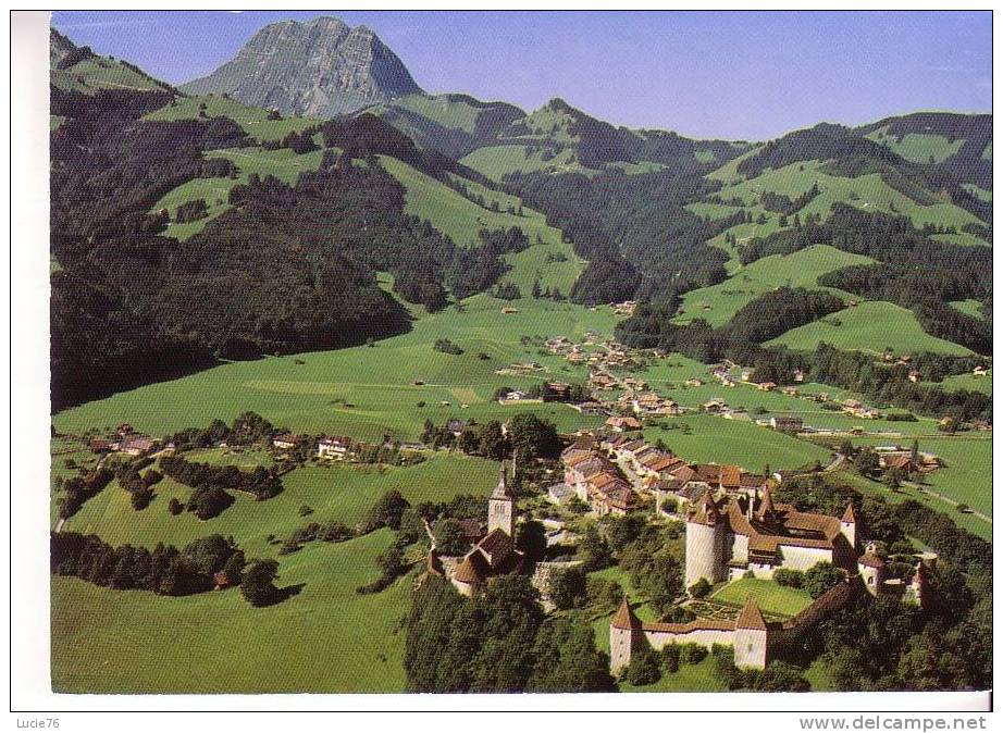 GRUYERES  -  Son Château Et Le Moléson - N°  6278 - Gruyères