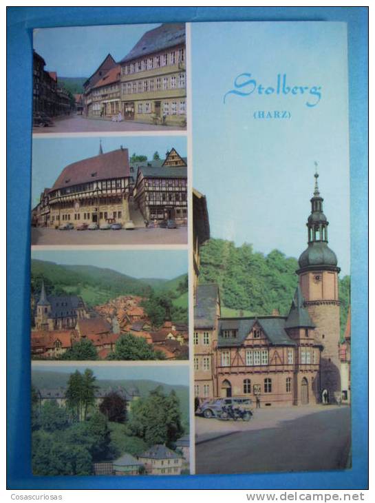 R.6103  SAJONIA ANHALT  ALEMANIA GERMANY DEUTSCHLAND  MANSFELD  STOLBERG  HARZ  AÑOS 70  MAS EN MI TIENDA - Mansfeld