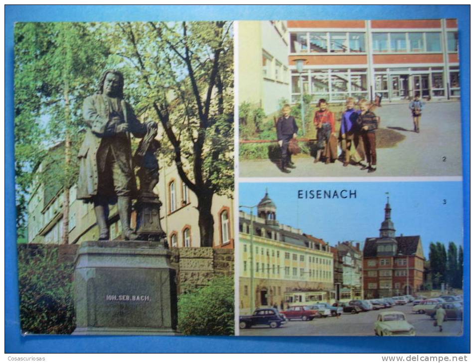 R.6106  TURINGIA  ALEMANIA GERMANY DEUTSCHLAND  EISENACH  AÑOS 60  MAS EN MI TIENDA - Eisenach