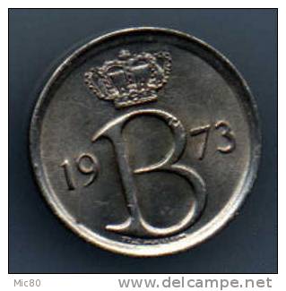 Belgique 25cts 1973 Légende Flamande Sup+ - 25 Cent
