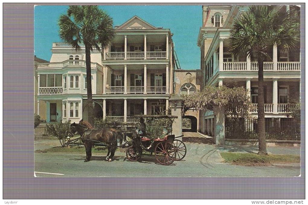 South Battery Homes - Charleston South Carolina - Horse And Carriage - Charleston