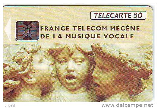 MUSIQUE VOCALE 50U SC5 SANS TROU 10.92 BON ETAT - 1992